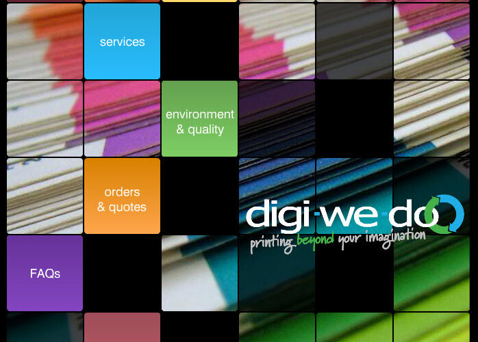 Image of Digiwedo Home Page